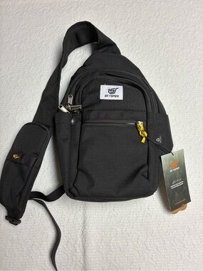 SKYSPER Ehiker6 Sling Bag RFID Anti-Theft Crossbody Bag Black